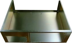 Rack mounted PC case metalwork