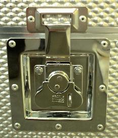 recessed twist catch